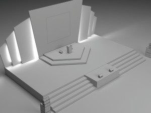Event Stage Design 3D Model