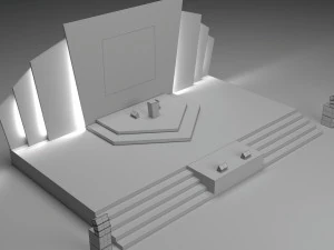 Event Stage Design 3D Model