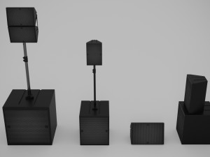 Concert Sound System 3D Модель