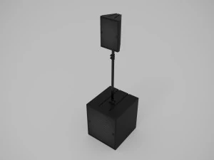 Concert Sound System 3D Model