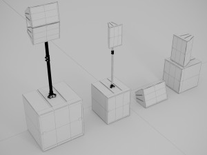 Concert Sound System 3D Модель