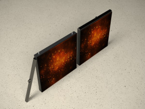 Led Screen Panel Model 3D