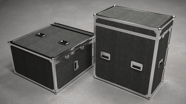Flightcase Case 3D मॉडल .c4d .max .obj .3ds .fbx .stl .blend 