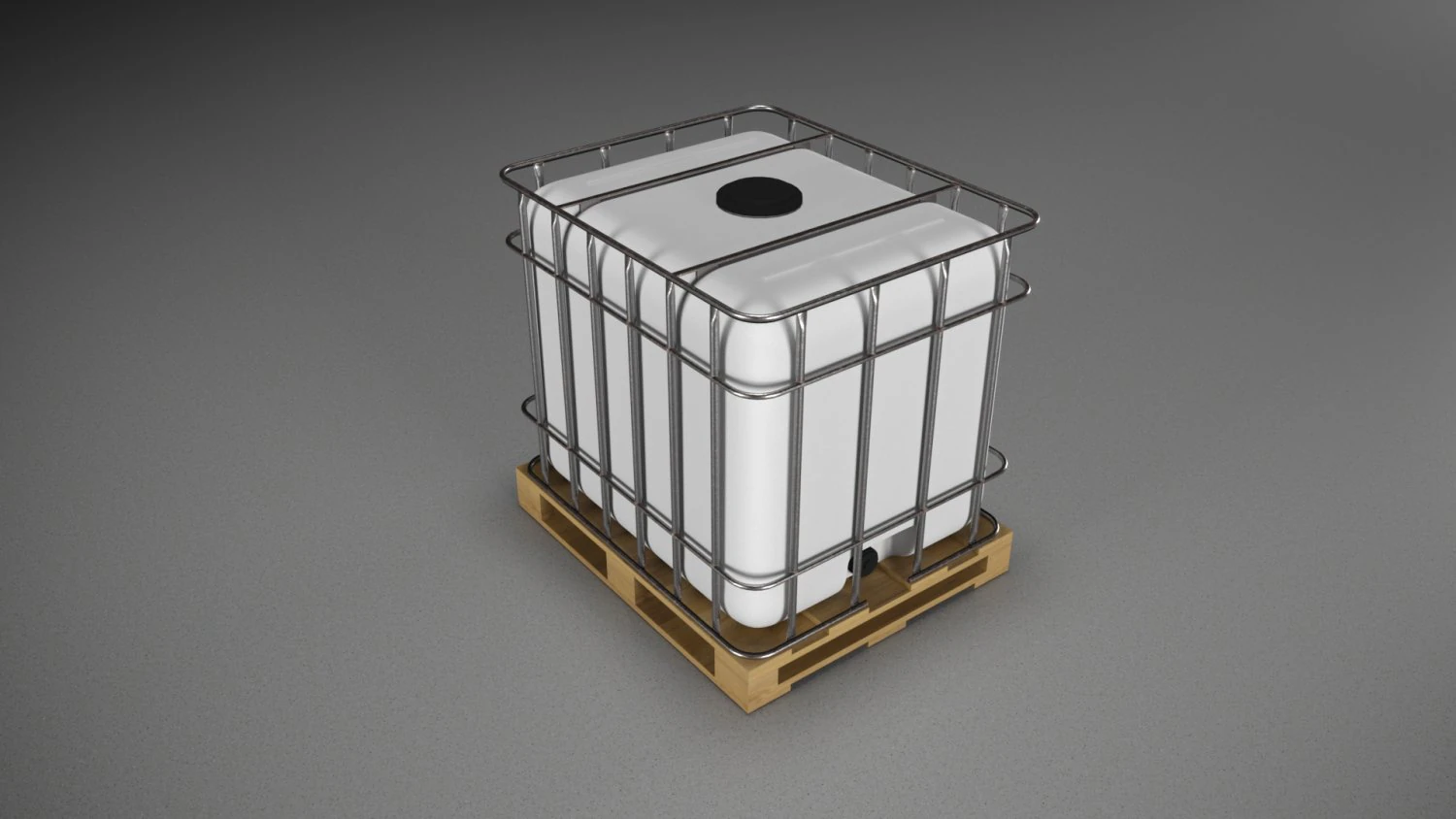 Water Tanks 3D Model .c4d .max .obj .3ds .fbx .stl .blend 