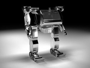 Robot Game Ready 3D Model