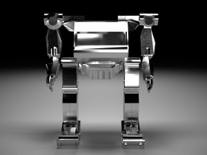 Robot Game Ready Modelo 3D