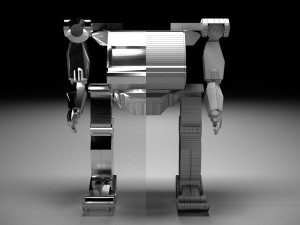 Robot Game Ready Modelo 3D