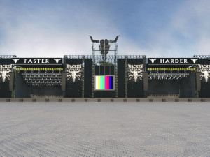 Concert Stage Event Modello 3D