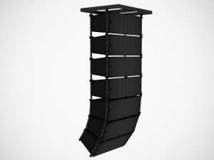 Concert Sound System Line Array 3D Model