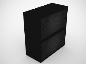 Concert Sound System Line Array 3D Model