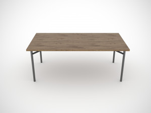 Wooden Table 3D Model