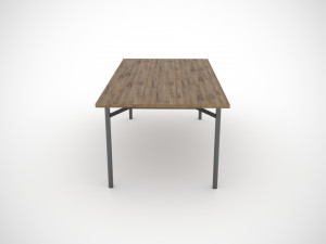 Wooden Table 3D Model