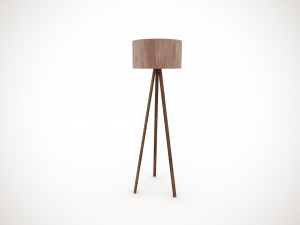 Low Poly Floor Lamp 3Dモデル