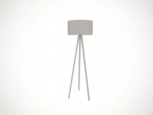 Low Poly Floor Lamp 3D Model