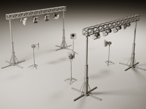 Lighting Truss Stand 3D Модель