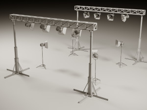 Lighting Truss Stand 3D Модель