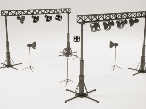 Lighting Truss Stand 3D Модель