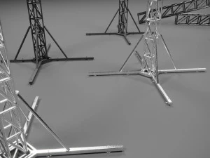 Stage Concert Truss 3D Model