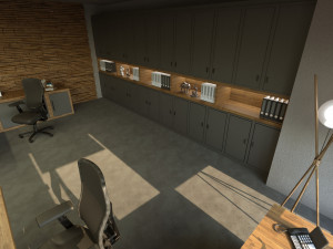 Interior Design Office 3D Model