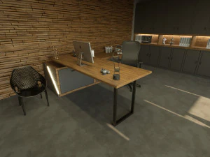 Interior Design Office 3D Model