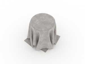 Tablecloth Low-poly 3D 模型