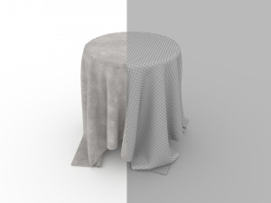 Tablecloth Low-poly 3D 模型