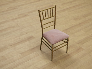 Tiffany Chair 3D मॉडल