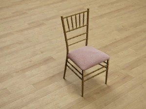 Tiffany Chair 3D Model