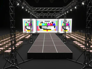 Passerella della sfilata di moda Modello 3D