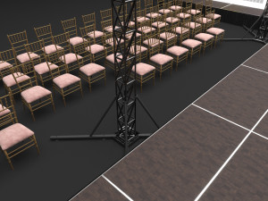 Fashion Show Catwalk 3D Model