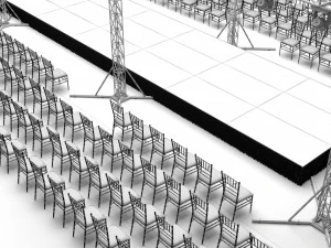 Passerella della sfilata di moda Modello 3D