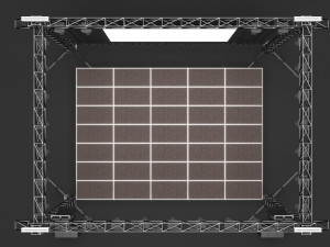 Concert Stage Modelo 3D