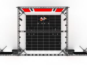 Concert Stage 3Dモデル