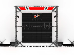 Concert Stage 3D Model