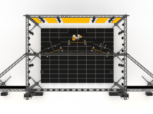 Concert Stage Set 3D Модель