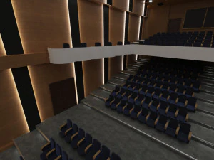 Convention Hall 3D Model
