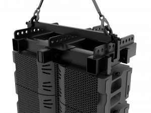 Concert Sound System Line Array JBL VTX V20 3D Model