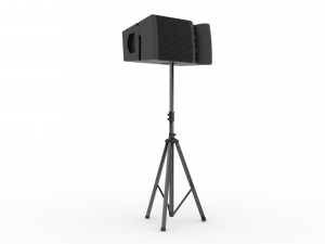 Concert Sound System Line Array JBL VRX 3D Model