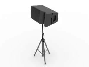 Concert Sound System Line Array JBL VRX 3D Model