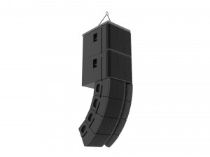 Concert Sound System Line Array JBL VRX 3D Model