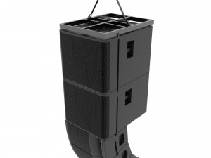 Concert Sound System Line Array JBL VRX 3D Модель