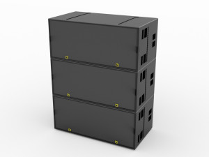 Concert Sound System Line Array L-Acoustics K1 Setup 3D Model