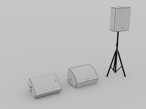 Concert Sound System L-Acoustics Monitor Model 3D