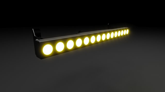 Stage Light Prolights Lumipix Model 3D .c4d .max .obj .3ds .fbx .stl .blend 