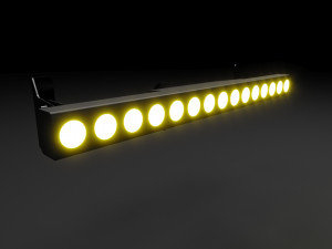 Stage Light Prolights Lumipix 3D Model