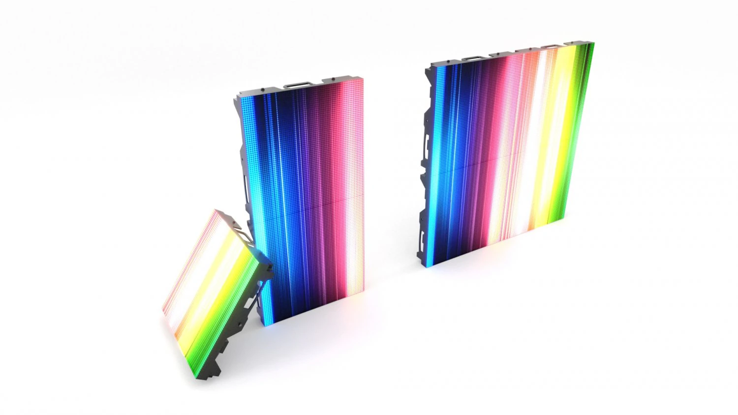 Led Screen Panel 3D Model .c4d .max .obj .3ds .fbx .stl .blend 