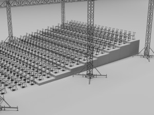 Event Stage Design 3D 模型