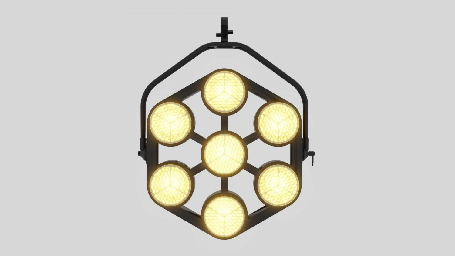 Concert Stage Light 3D Model .c4d .max .obj .3ds .fbx .stl .blend 