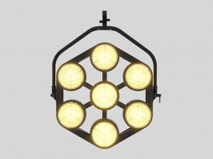 Concert Stage Light Model 3D