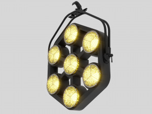 Concert Stage Light 3D मॉडल